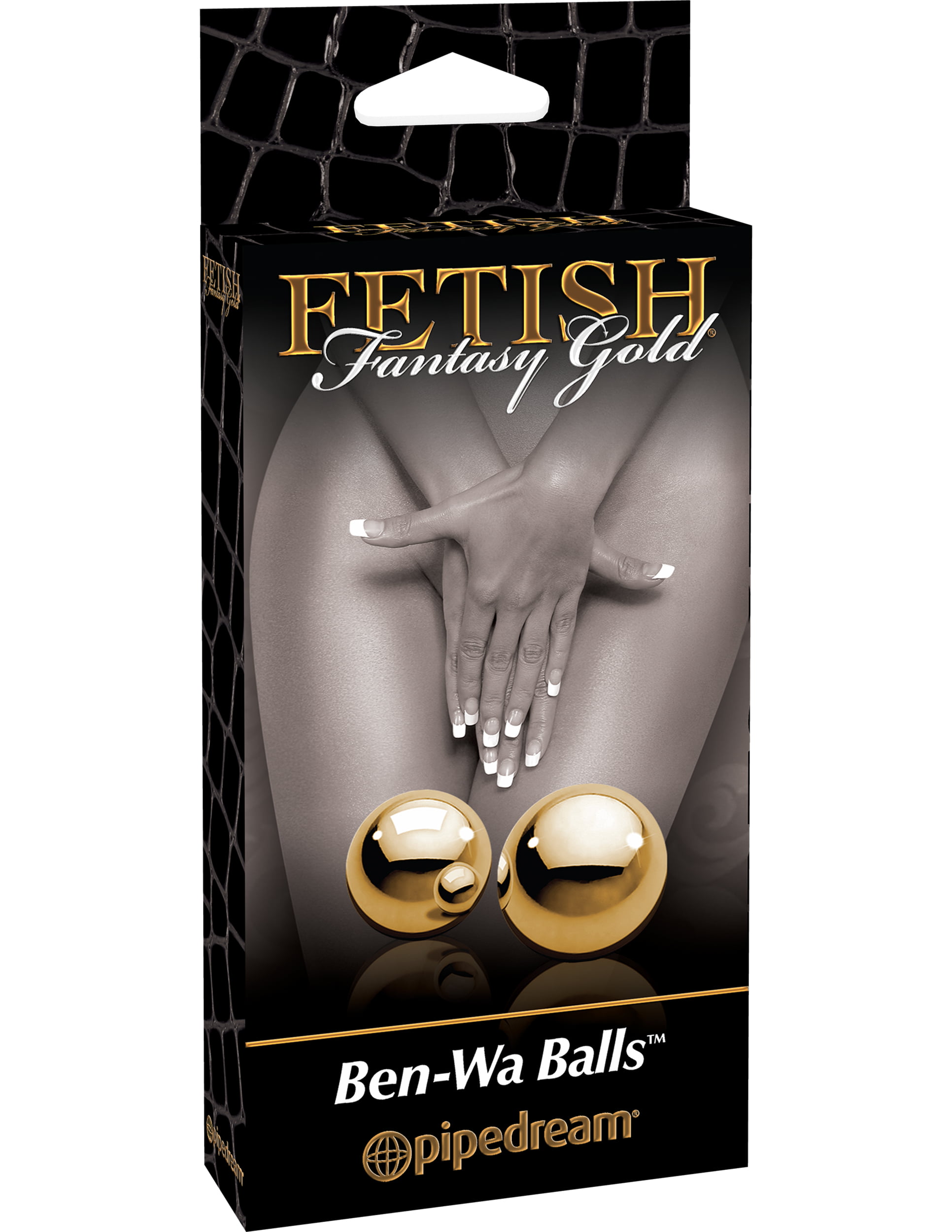 Bolinhas para Pompoar Ben Wa Gold Balls - Pipedream