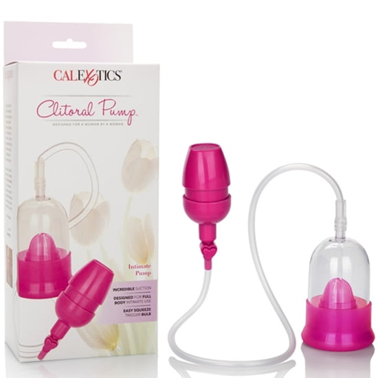 Estimulador clitoriano com cerdas massageadoras e bomba de sucção - SILICONE CITORAL PUMP