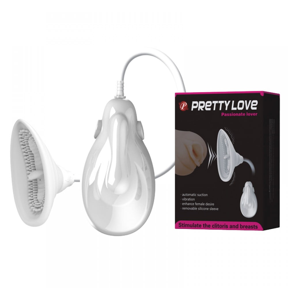 Estimulador Vaginal com Sucção em Silicone - PRETTY LOVE PASSIONATE LOVER - SU008