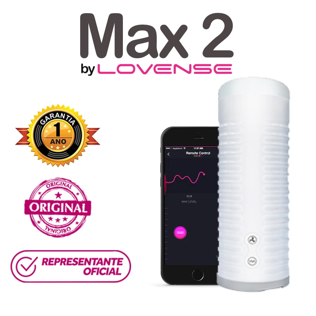  Max 2 Lovense - O Mais Tecnológico Masturbador Masculino do Mundo