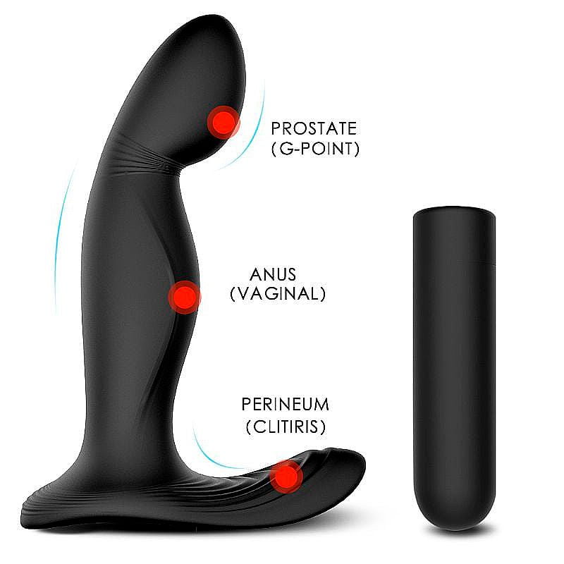 Estimulador Masculino de Próstata Recarregável - Zeus - S-Hande