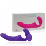 Penetrador Strapless Recarregável com Plug Vaginal e Controle Wireless - APHRODISIA DOUBLE RIDER - VB087 - Penetrador Strapless Recarregável com Plug Vaginal e Controle Wireless - APHRODISIA DOUBLE RIDER - VB087 -