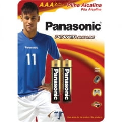 Pilha Alcalina Panasonic - Power ALKALINE AAA