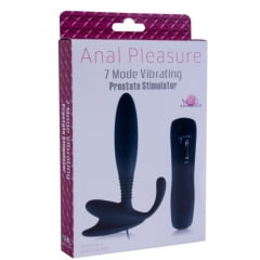 Estimulador De Próstata Anal Pleasure 7 Velocidades - 9,3 cm