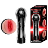 Masturbador Lanterna Masculino com vibração e Formato de  Vagina - Football Baby