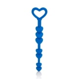 Lia Love Beads Plug Anal Sem Vibro Azul
