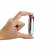 Mini Estimulador de Clitóris  Recarregável com 10 Modos de Vibração - POWER BULLET YOU VIBE