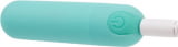 Estimulador Clitóris 10 Funções Hiper Potente - Recarregável - Acompanha Estojo - Essential Bullet Verde Aqua