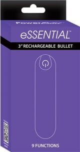 Estimulador Clitóris 10 Funções Hiper Potente - Recarregável - Acompanha Estojo - Essential Bullet Roxo
