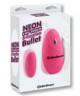Neon Luv Touch Bullet Com 5 Funções de Vibração