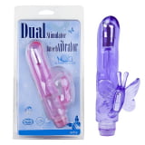 Vibrador com estimulador clitoriano e Ponto G- Dual Stimulator