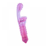 Vibrador Ponto G em Jelly com 10 Modos de Vibração - Aphrodisia G Tickle With Clitoris
