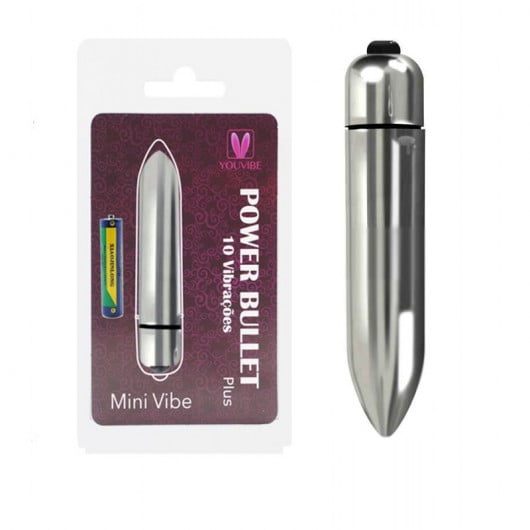 Mini Vibe Vibrator - Cápsula Vibratória com 10 funções de Vibrações